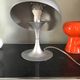 Grey metal mushroom lamp Mathias