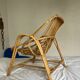 Vintage rattan armchair