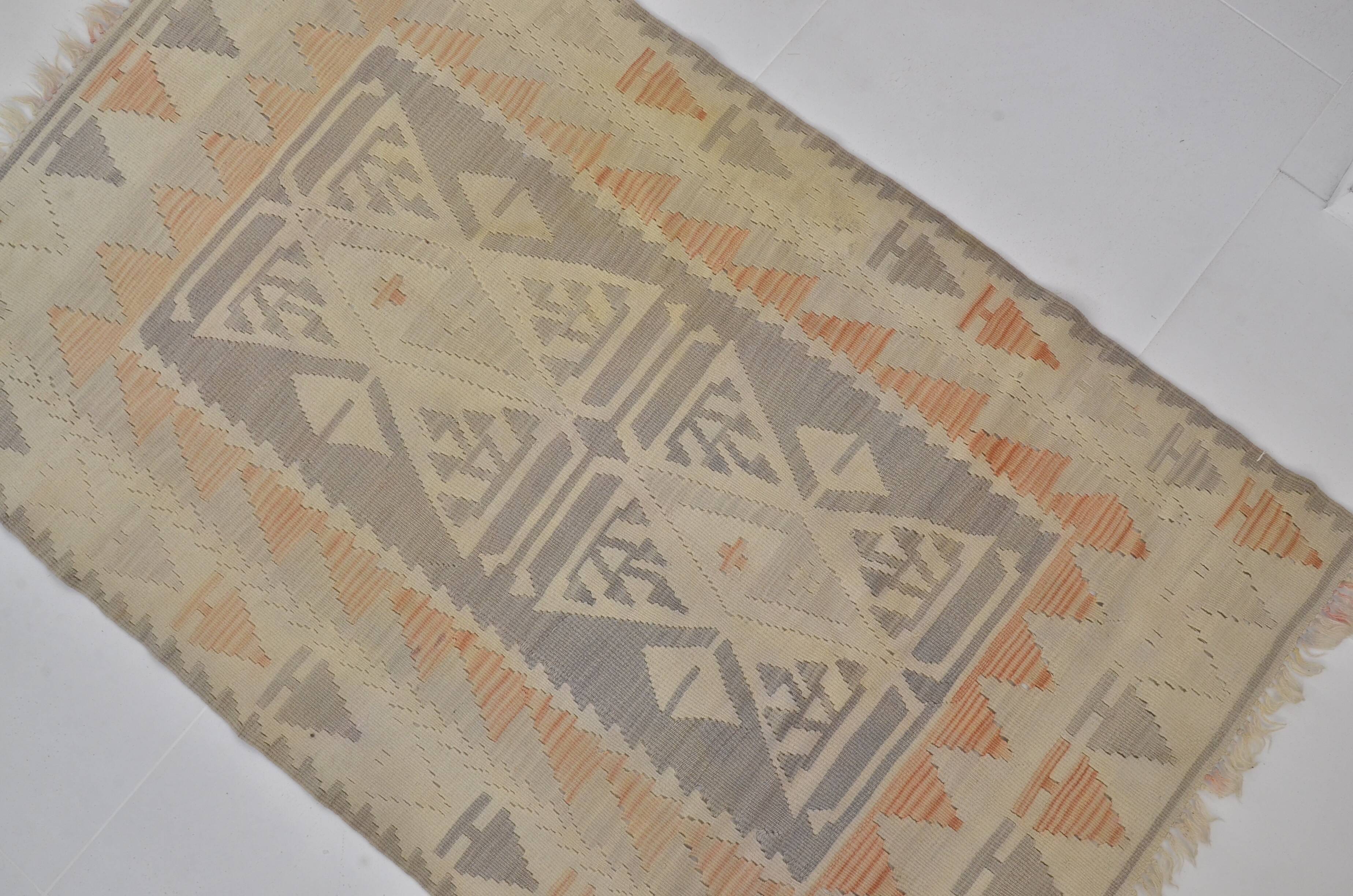 Vintage Anatolian Turkish Kilim Rug  sku 1705