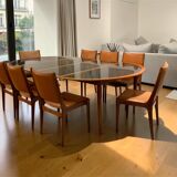 1960s Scandinavian design dining table by Grete Jalk