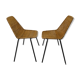 Paire de chaises Gian Franco Legler modèle Basket