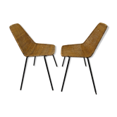 Pair of chairs Gian Franco Legler model Basket