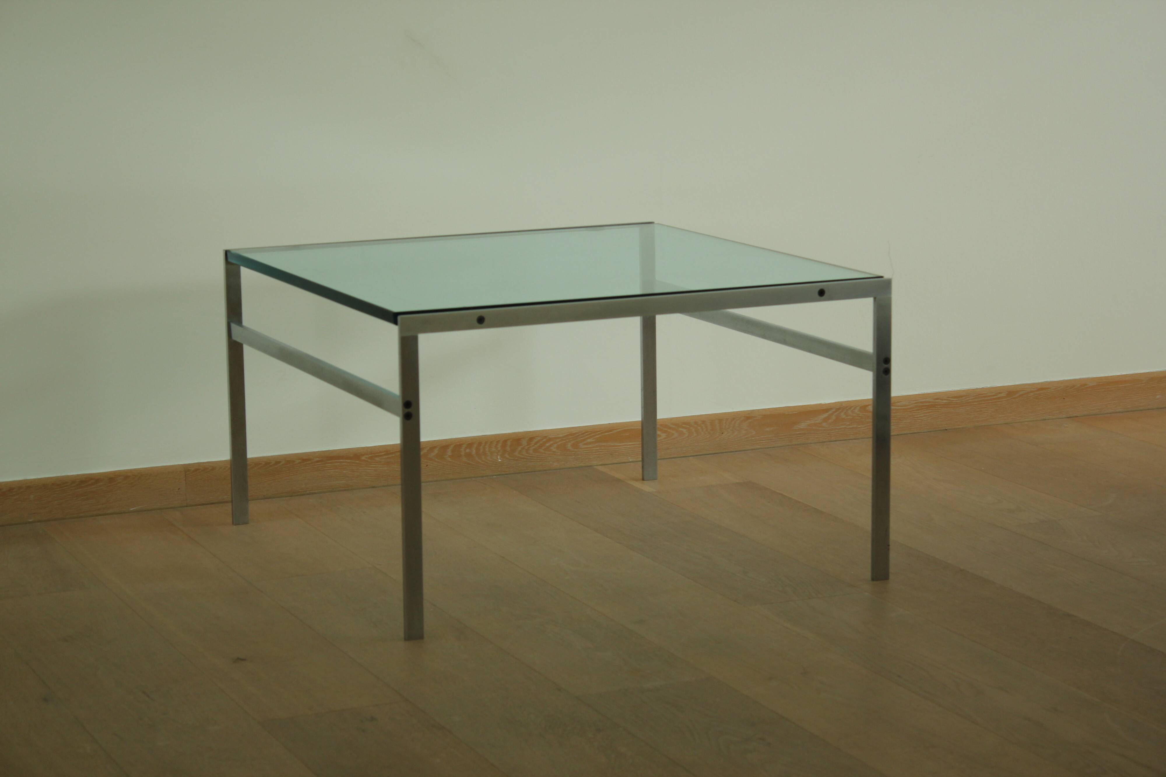 Table basse B0-552 par Preben Fabricius & Jørgen Kastholm pour Bo-Ex
