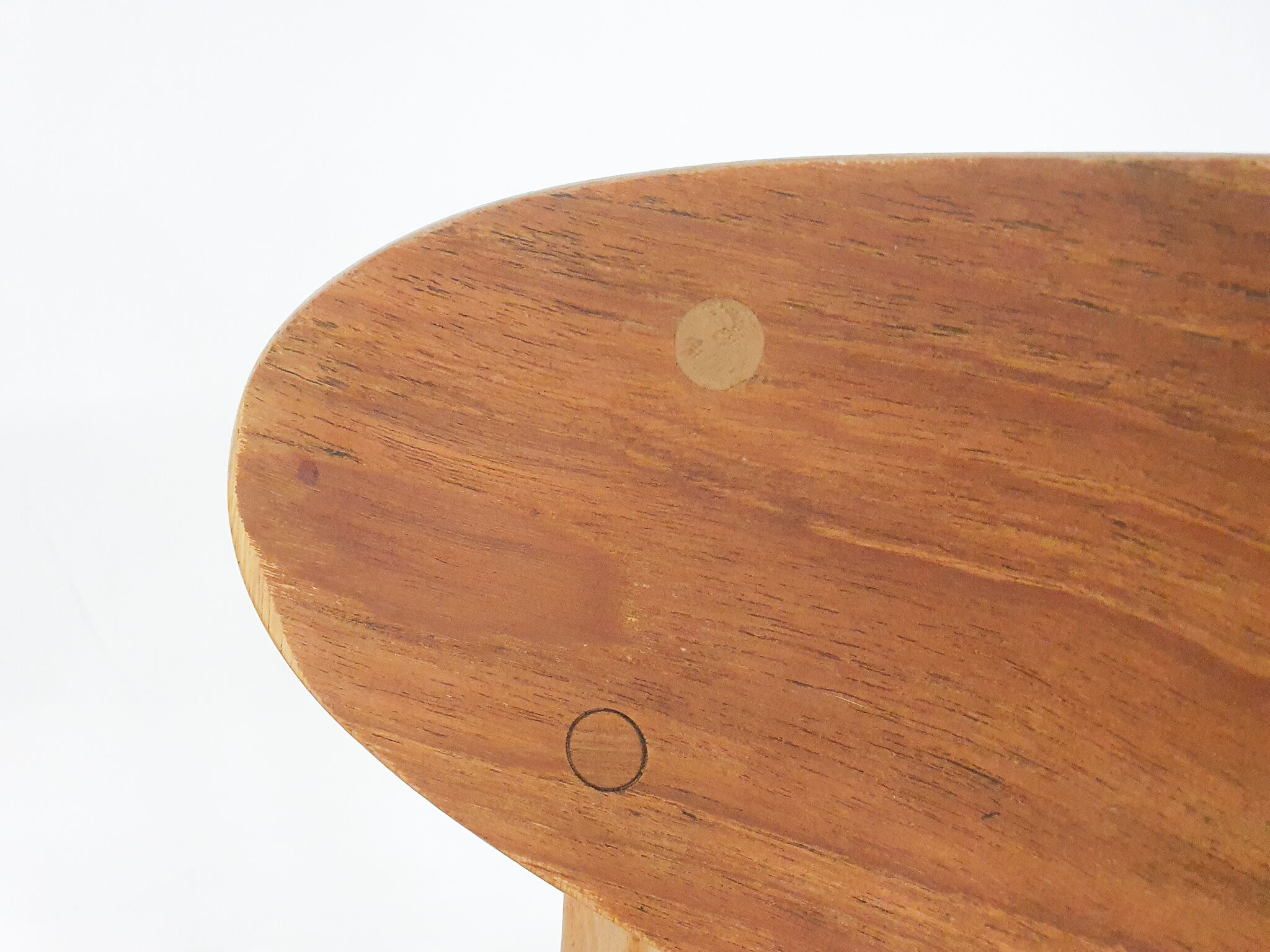 Set of four teak plywood chairs, The Netherlands 1950's