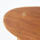 Set of four teak plywood chairs, The Netherlands 1950's