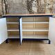 Buffet raw wood - king blue