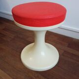 70s tulip tabouret