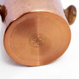 Small copper and teak ice bucket