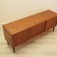 Danish teak sideboard 1970s with sliding doors