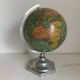 Globe terrestre J.Forest verre vintage 1950 mappemonde - 37 cm
