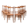Set of 8 Dining or Inn Chairs, Valentin Jadrníček, Early 20th Century