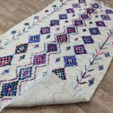 Handmade moroccan berber rug 217 x 117 cm