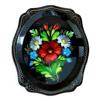 Small vintage Russian tray