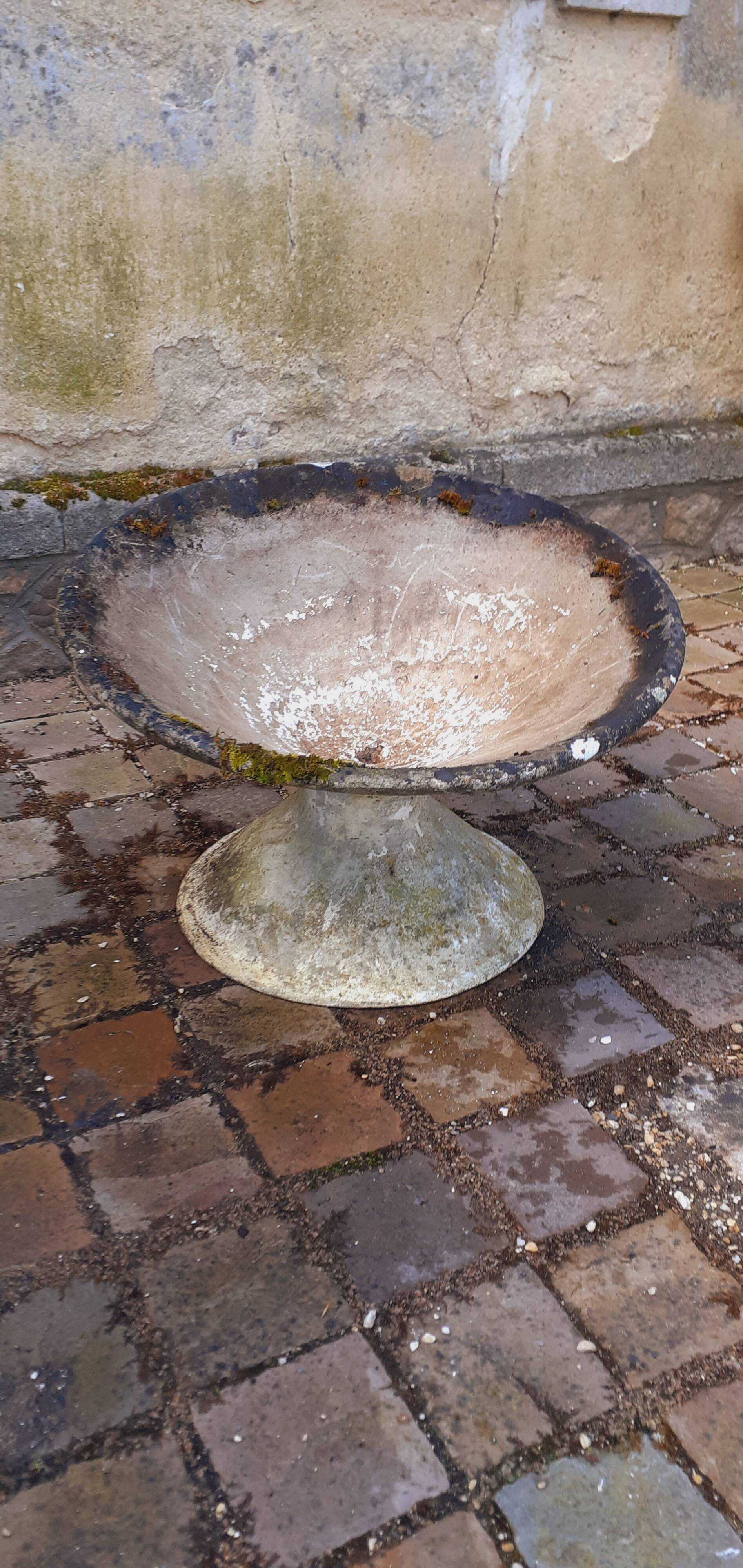 Jardinière diabolo vintage année 50