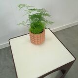 Table d'art Kubus Space Age Bruine