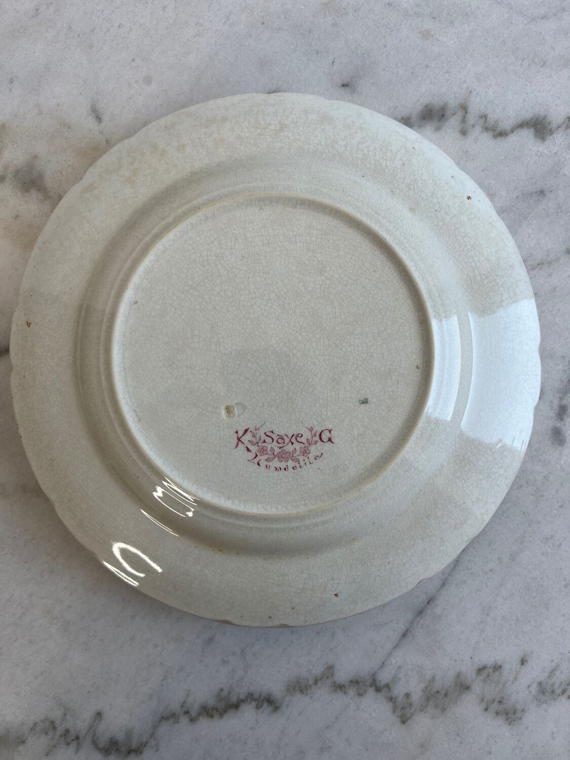 Flat plate Iron Earth Luneville