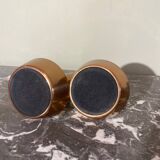 Designer candle holder duo