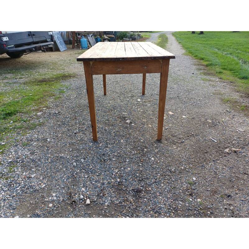 Table de ferme en pin