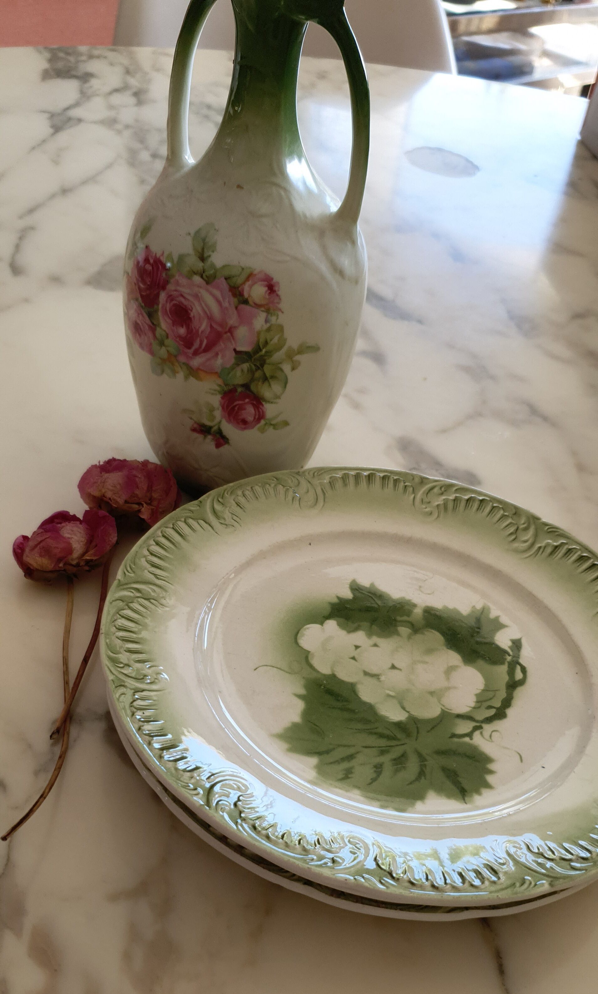 Digoin Sarreguemines plates