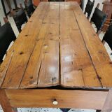 Old Catalan farmhouse table of 2m45
