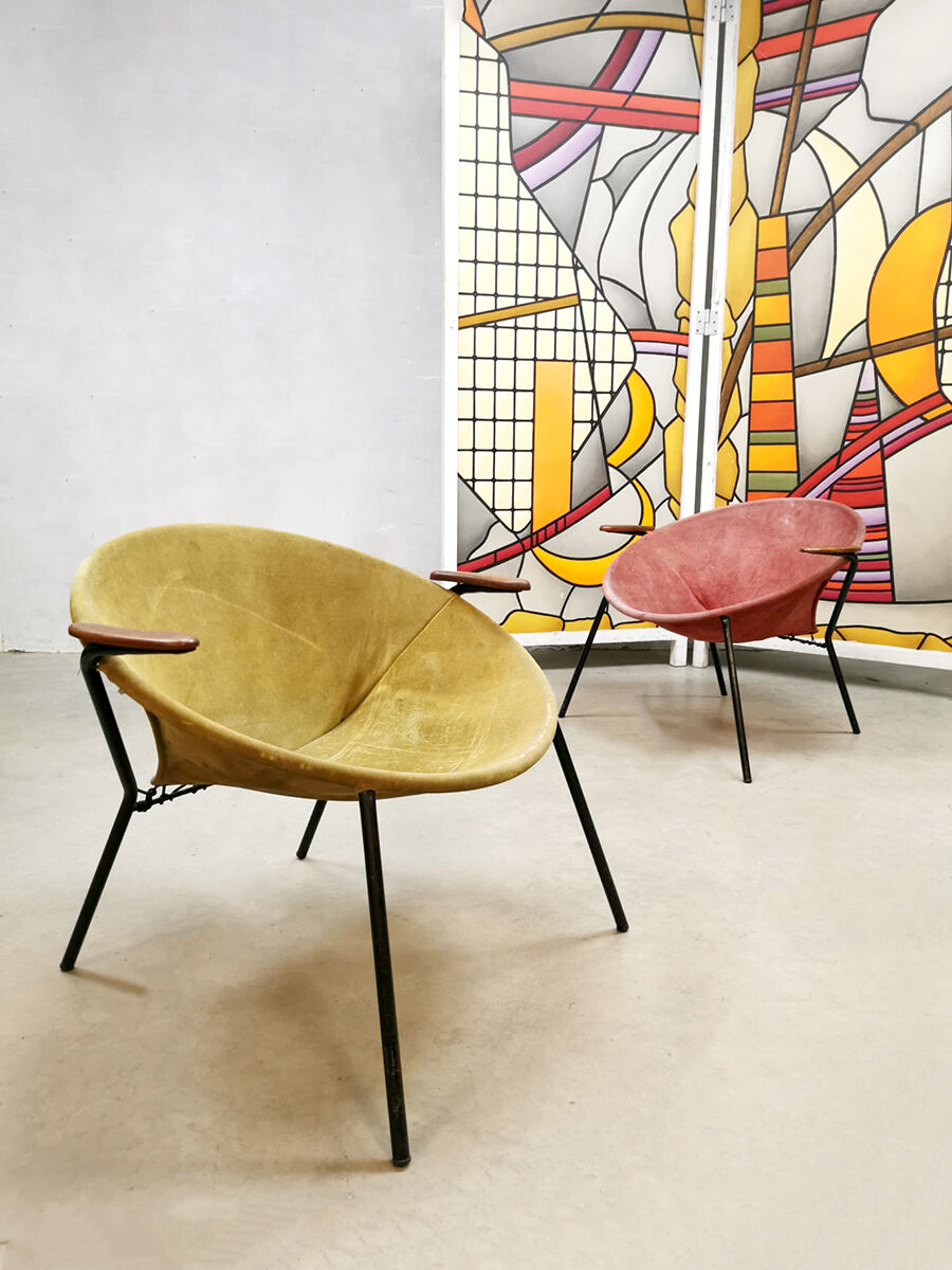 Fauteuils ballon vintage de Hans Olsen
