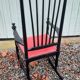 Wooden rocking chair / Fabric year 1967