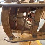 Luge bobsleigh ancien début 1900