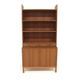 Commode-bibliothèque scandinave en teck, Suède, 1960