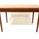 Teak “portfolio” dining room table, Farstrup, Denmark, 1960s