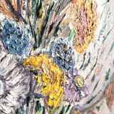 Floral bouquet – Oil painting in impasto