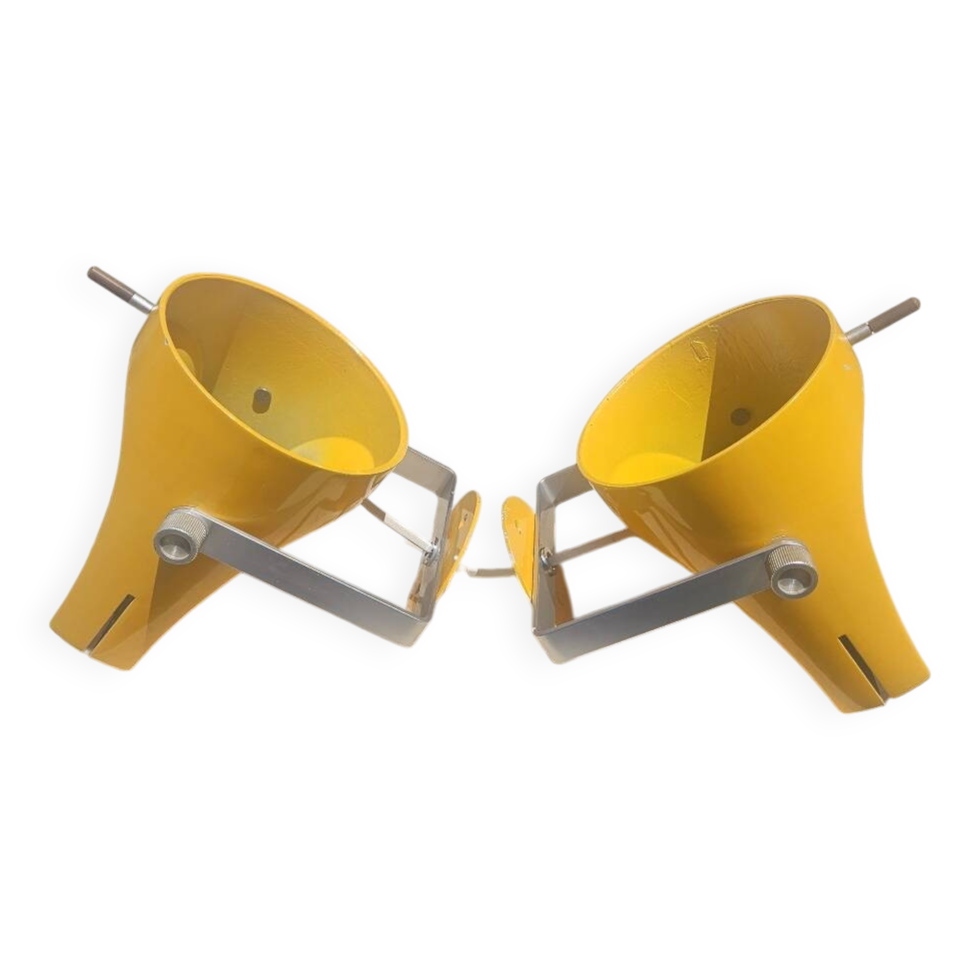 Pair of Étienne Fermigier wall lights, Disderot edition, 1960s