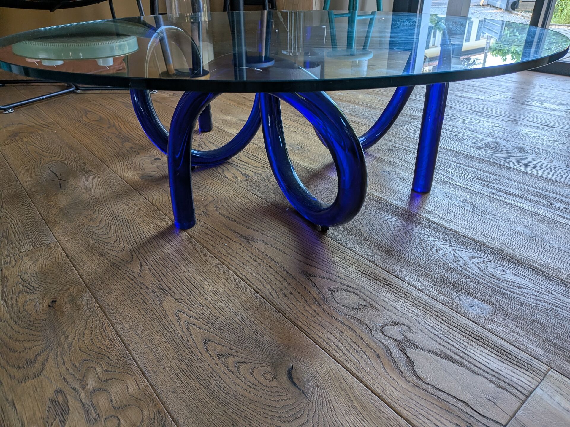 Murano glass table Roche Bobois