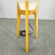 Mid Century Sculptural Floor Lamp with Glass Shade, 1970s