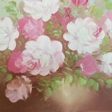Table Oil on canvas by Les Roses