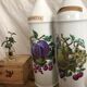 Porcelain bottle duo for mirabelle and raspberry brandy