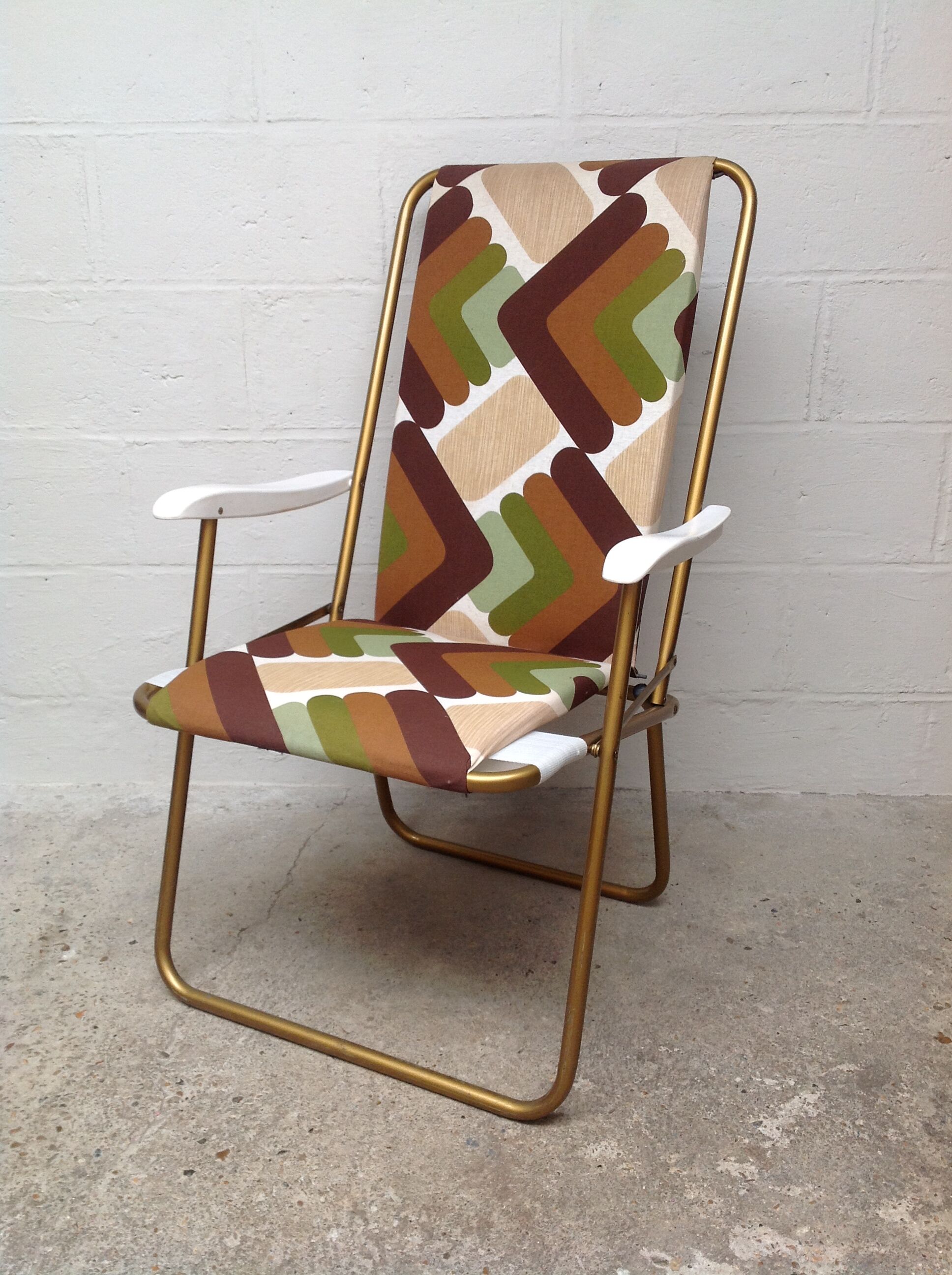 Vintage Lafuma folding chair