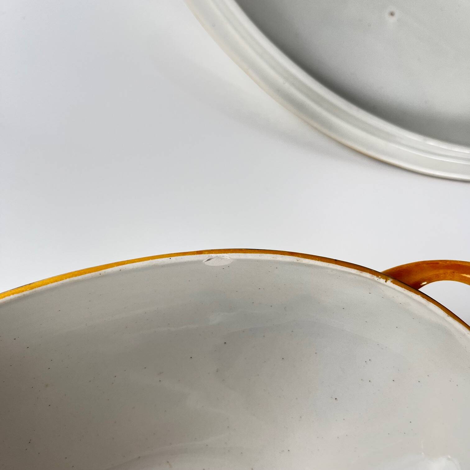 "Yvonne" iron earth soup tureen, Orchies, early 20th century