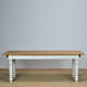 Vintage Pine Table With And Old Top