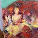 Oil painting on canvas by Virginie Motti Lefevre 2006