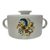 Numbered porcelain soup tureen from Couleuvre.