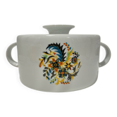 Numbered porcelain soup tureen from Couleuvre.