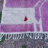 Natural handmade Berber rug 3x2 m