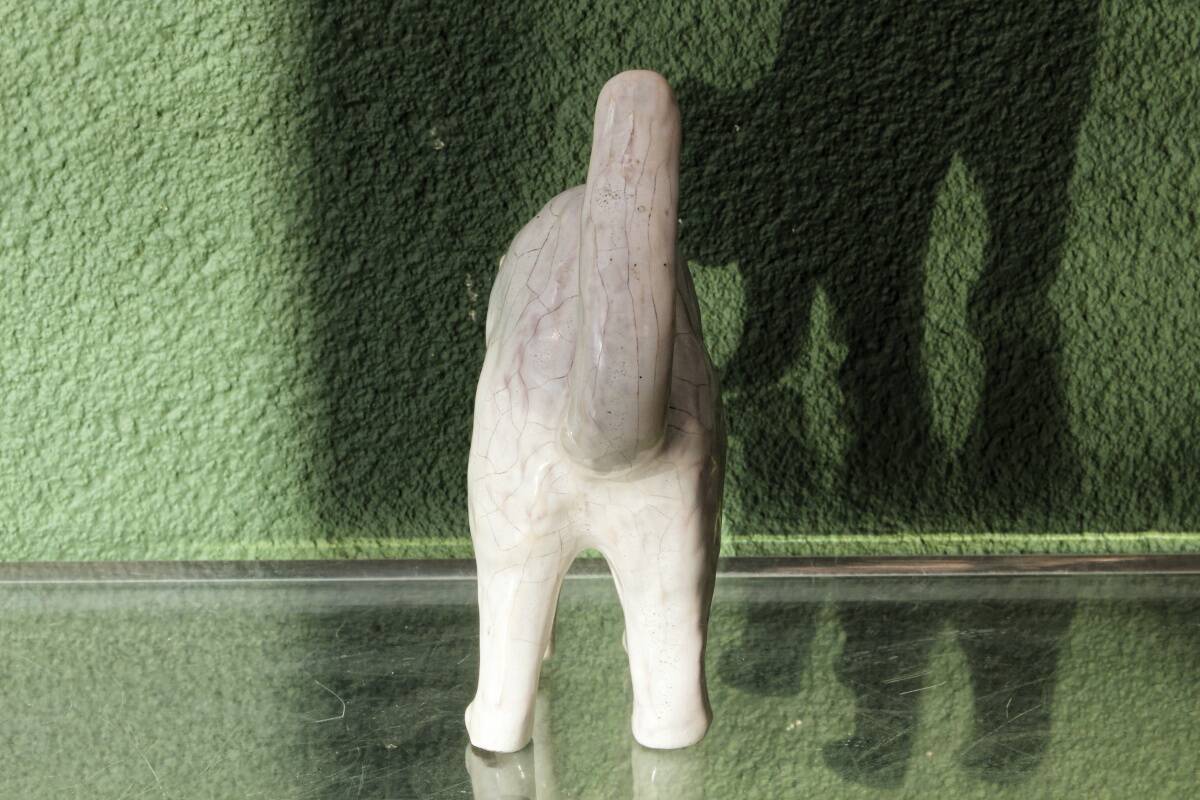 Glazed terracotta chat, region of Bavent