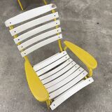 Three garden armchairs from the 1970s