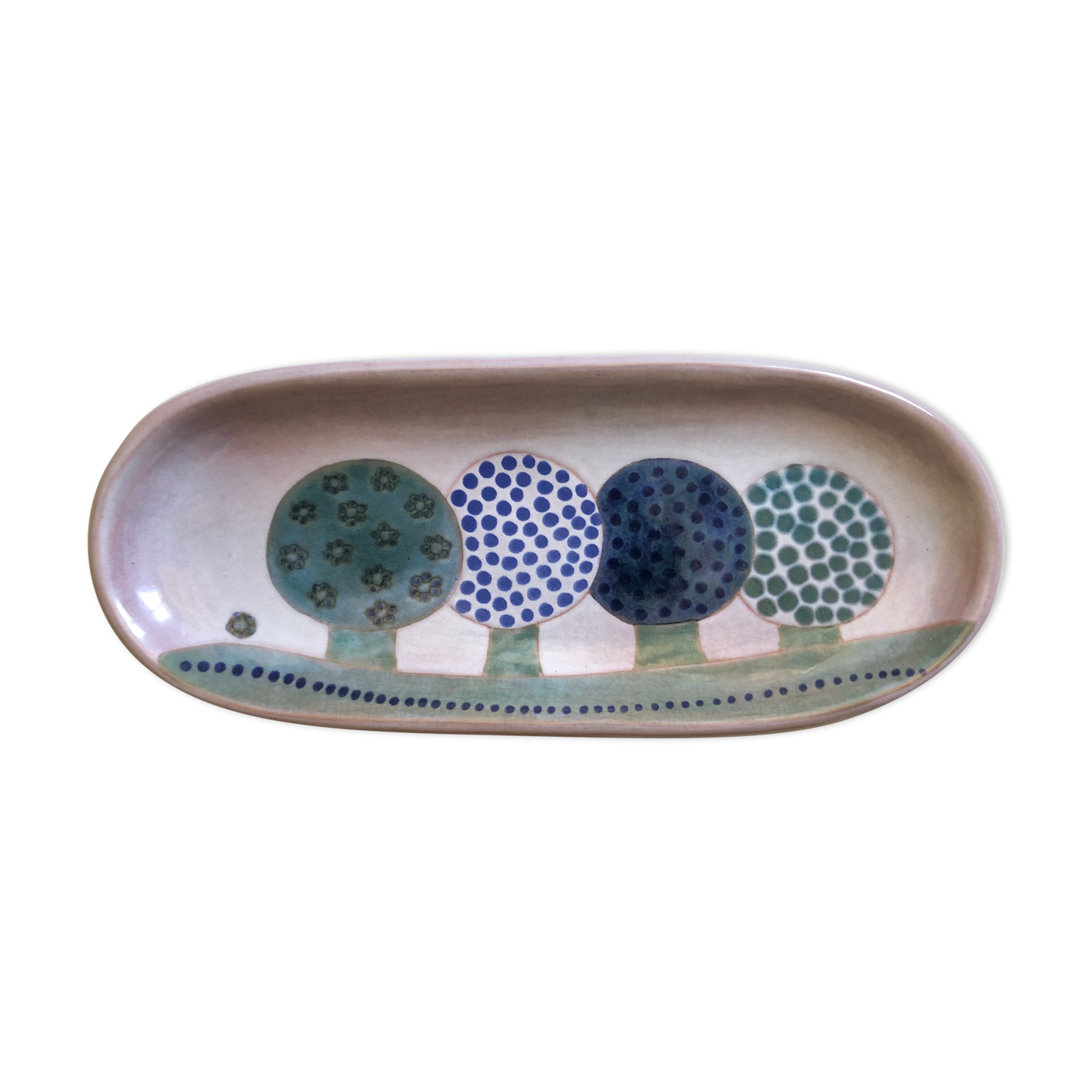Vintage ceramic catchall from the Cloutier brothers - 1950