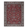 Tapis d'aire vintage persan fait main en laine rouge surdimensionné 298x383 des années 1970