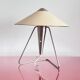 Table lamp 'Chinese' with papyrus share by Helena Frantova for Okolo,