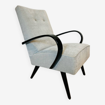 Fauteuil vintage par Jaroslav Smidek pour Ton, 1960