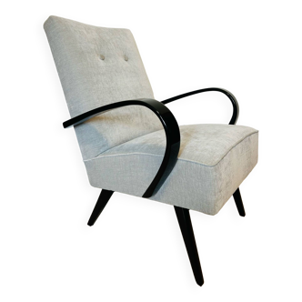 Fauteuil vintage par Jaroslav Smidek pour Ton, 1960