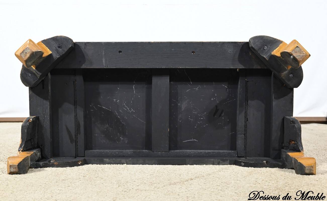 Asian Liquor Cabinet in Lacquered Wood, China – 1950